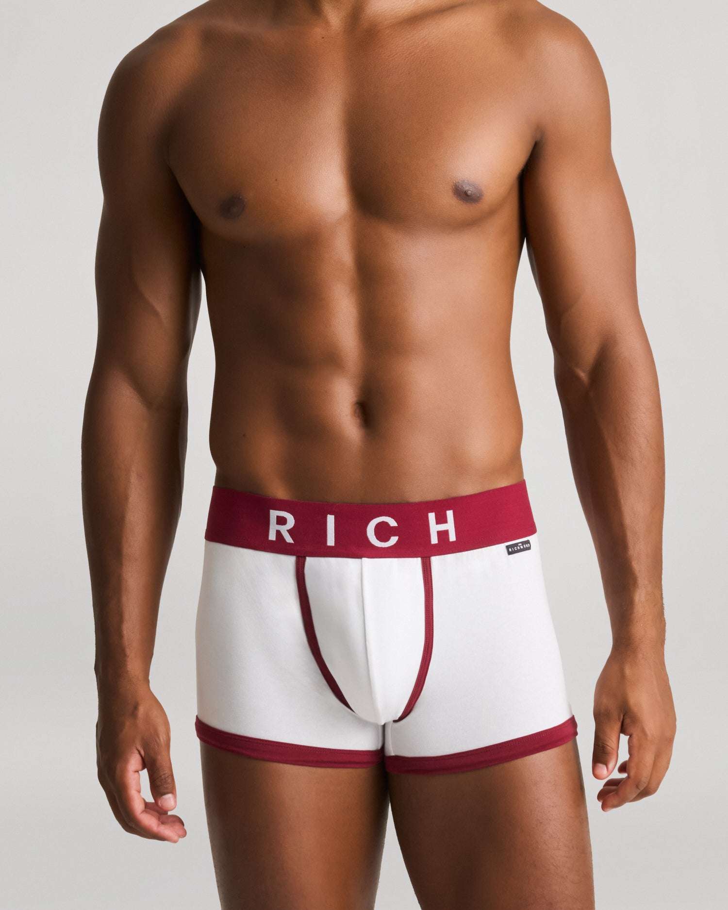 Tripack low waist boxer with contrasting stitching