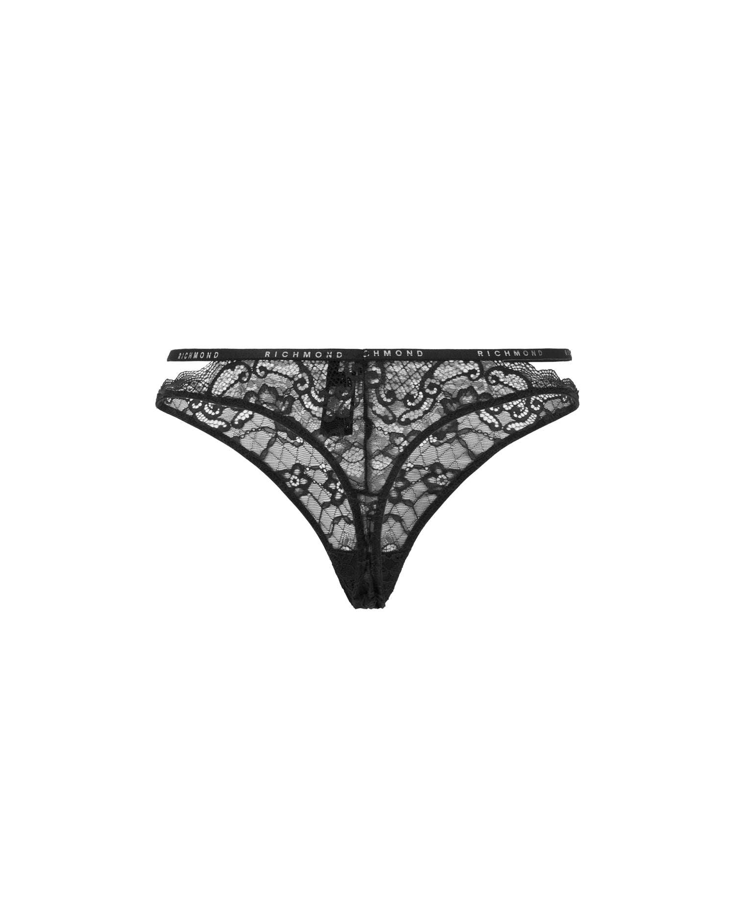 Tripack women's lace briefs with logo