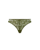 Tripack slip donna in pizzo con logo