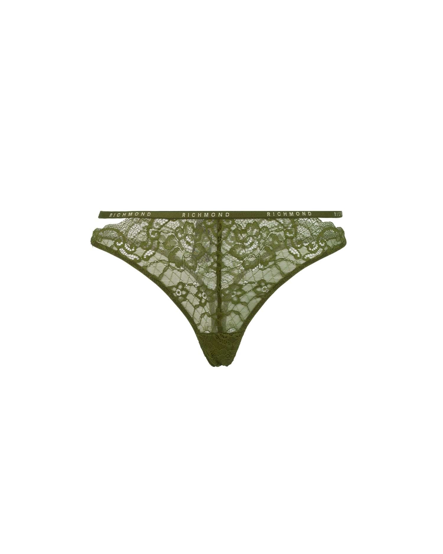 Tripack women's lace briefs with logo