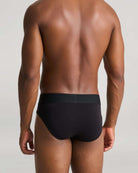 Tripack slip vita bassa con logo RICH e cuciture a contrasto