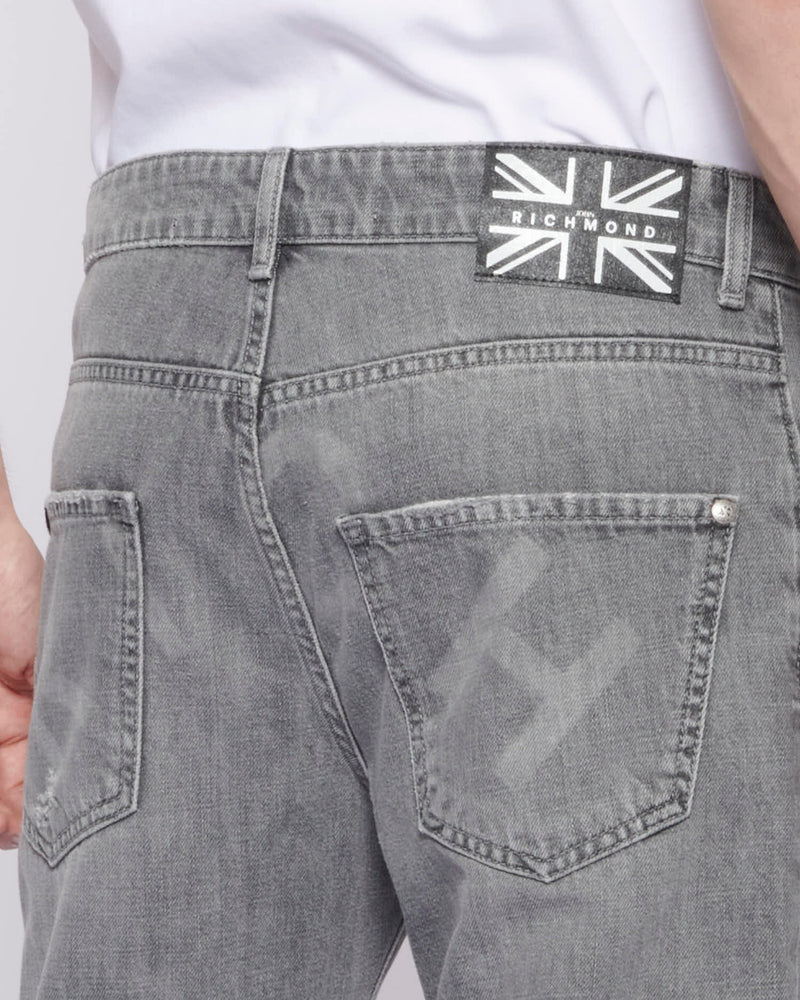 Jeans con logo iconico posteriore RICH