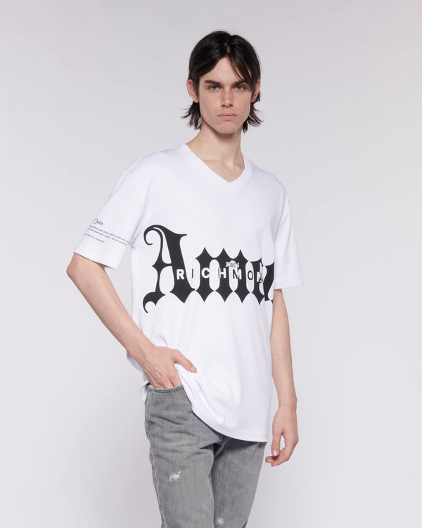 OVERSIZED T-SHIRT WITH CONTRASTING PRINT