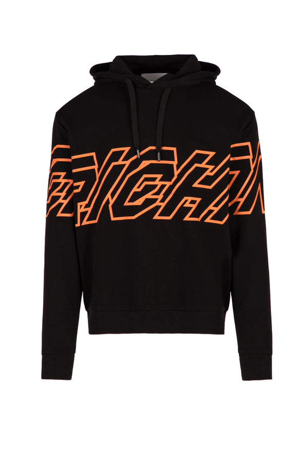 SWEATSHIRT WITH CONTRASTING LETTERING 