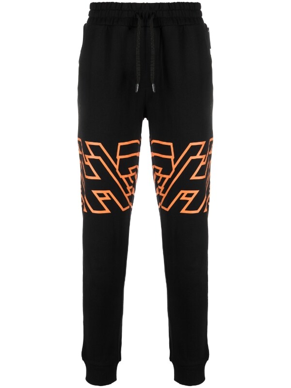 JOGGING PANTS WITH CONTRASTING LETTERING