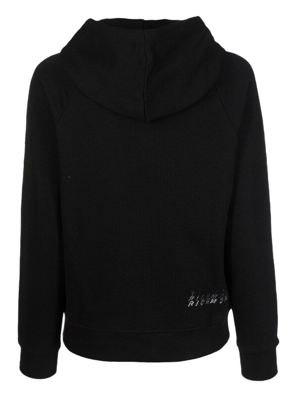 HOODIE WITH WRITING ON THE SLEEVES