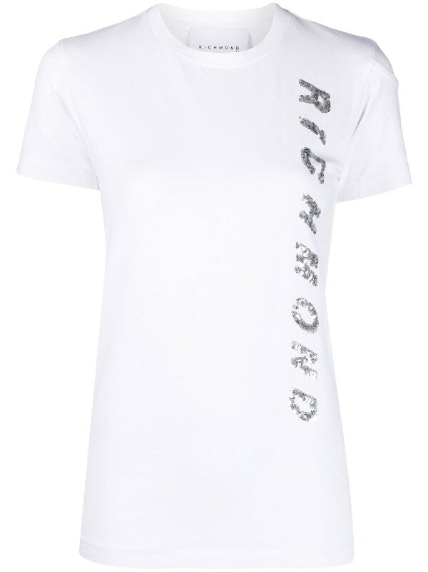 T-SHIRT WITH CONTRASTING SIDE WRITING