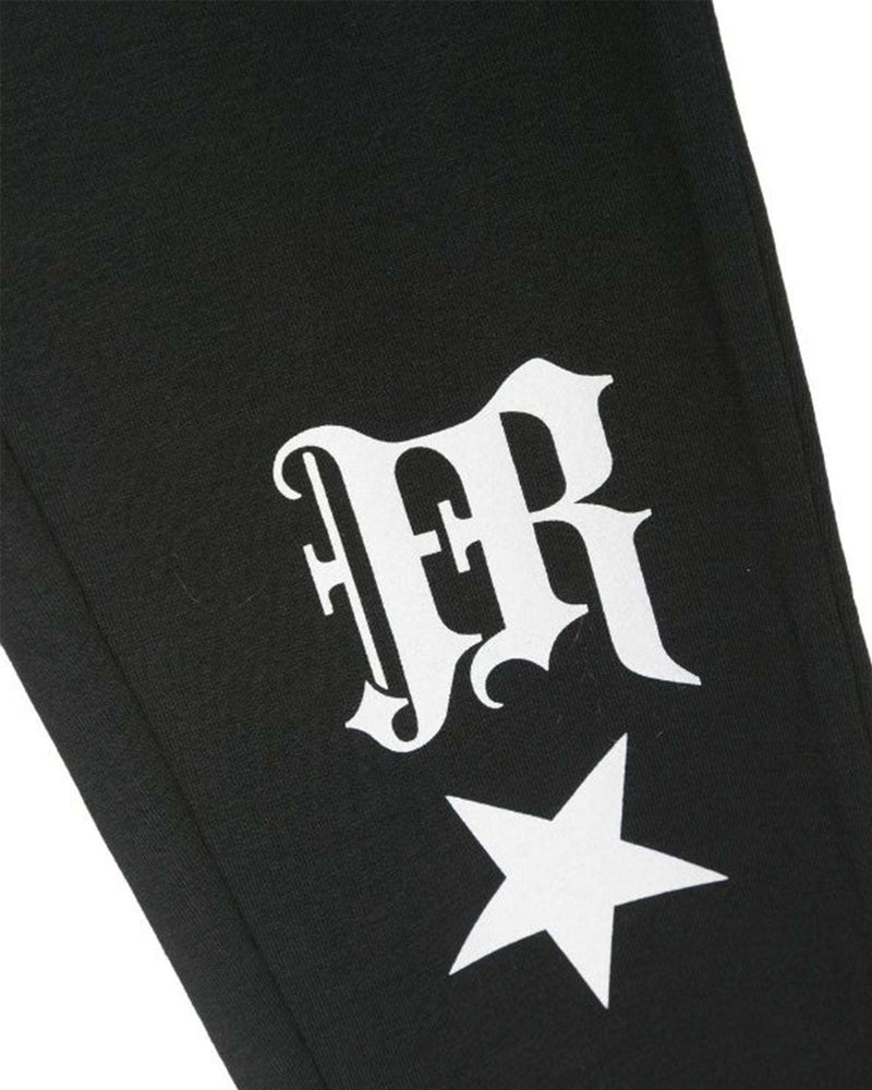 LEGGINGS WITH CONTRASTING JR LOGO AND STAR
