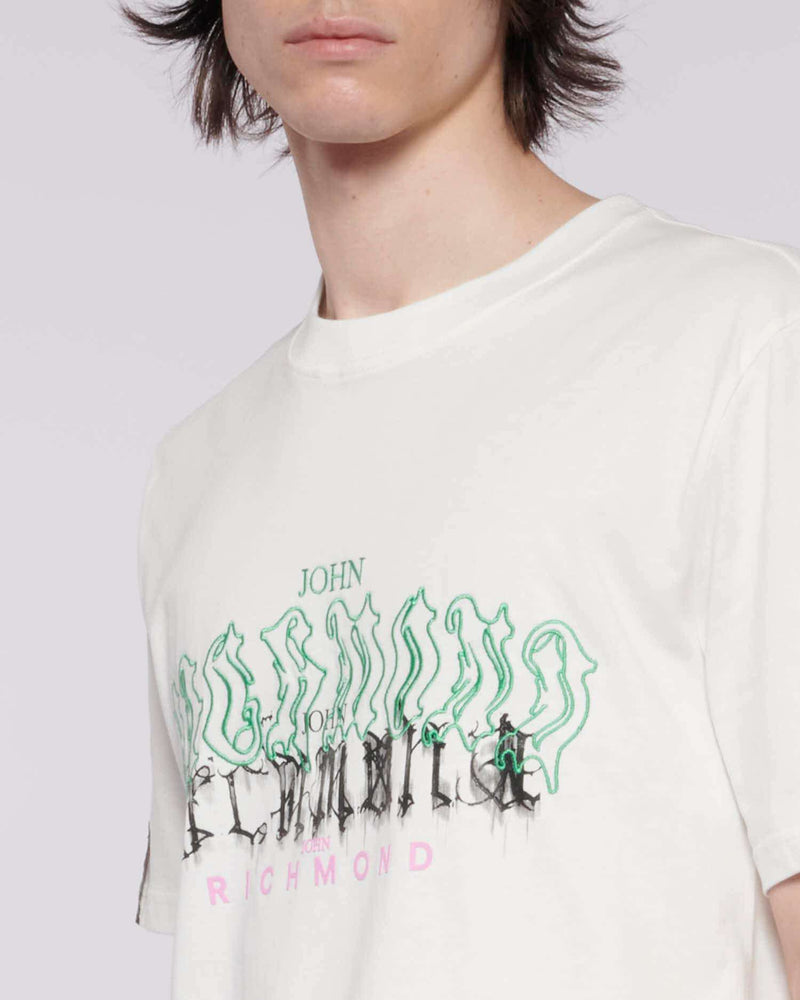 T-SHIRT WITH GRAPHICS AND LOGO