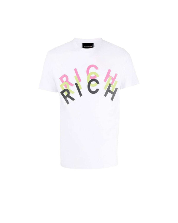 T-SHIRT WITH MULTICOLOR WRITING