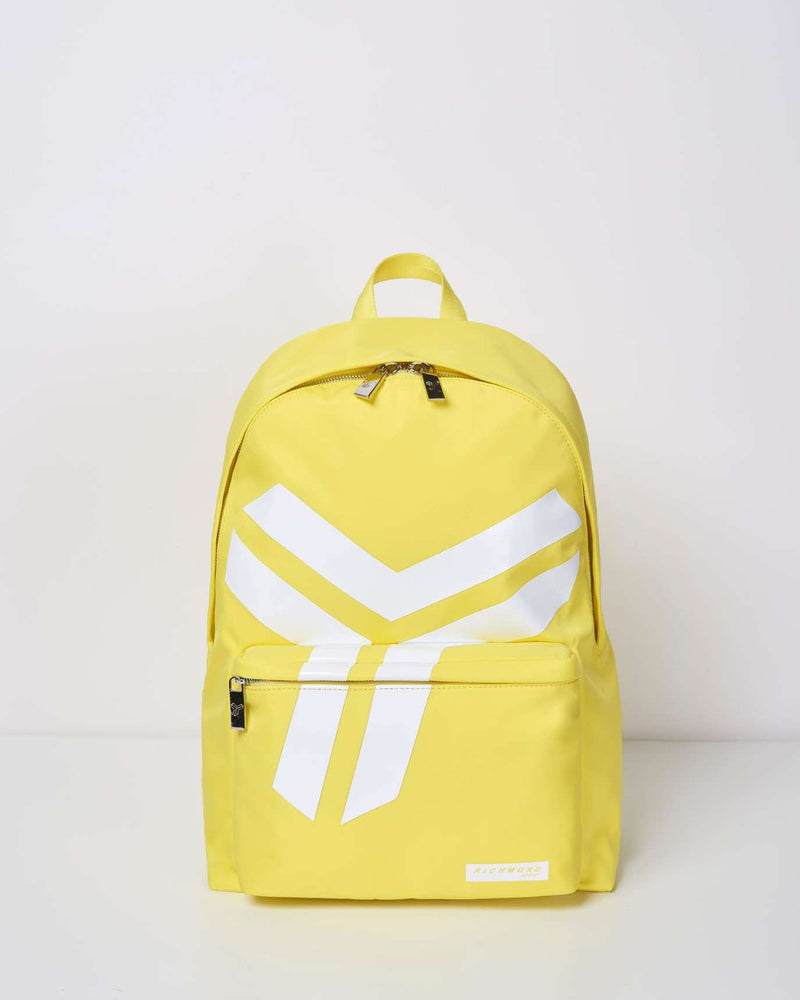 Sports backpack with logo print
